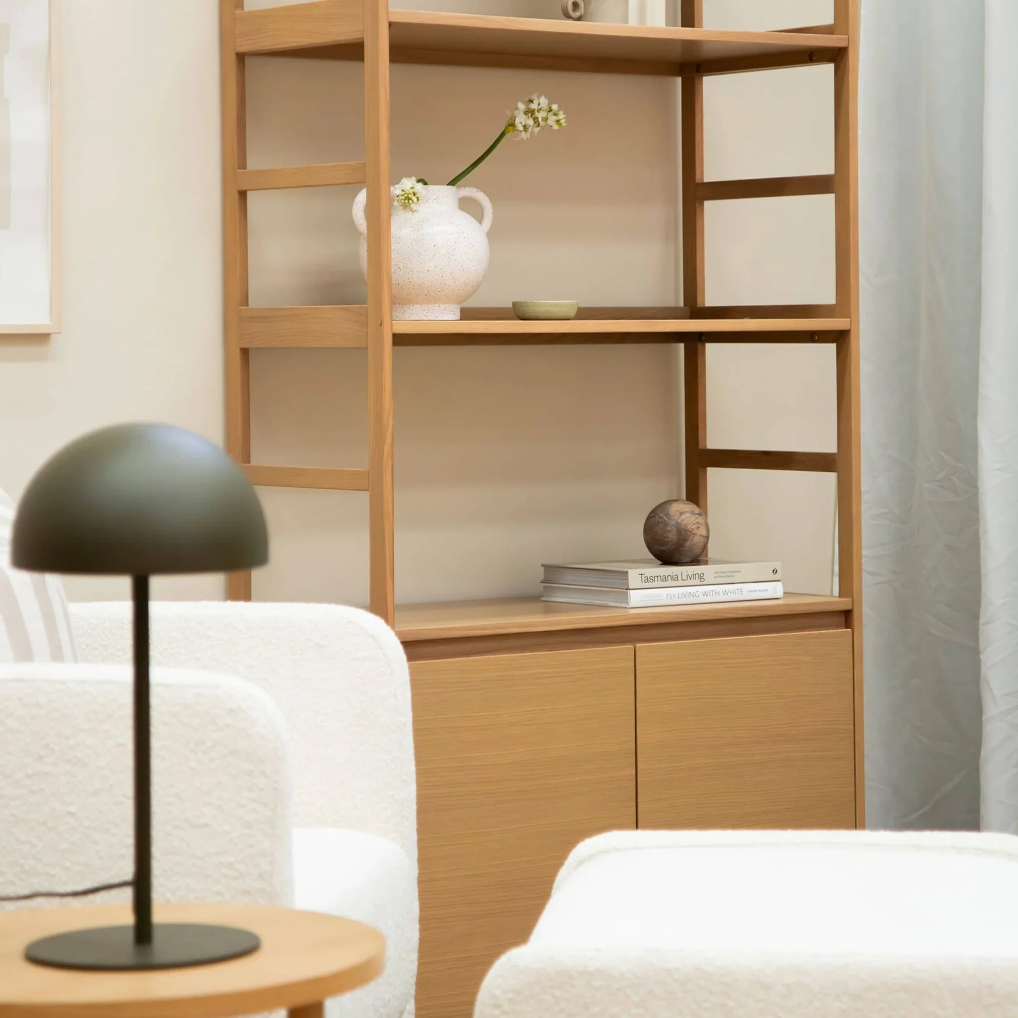 Advance Shelving Unit Oak - Image 4
