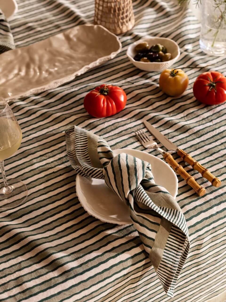 Algarve Aloe Napkin Set - Image 3