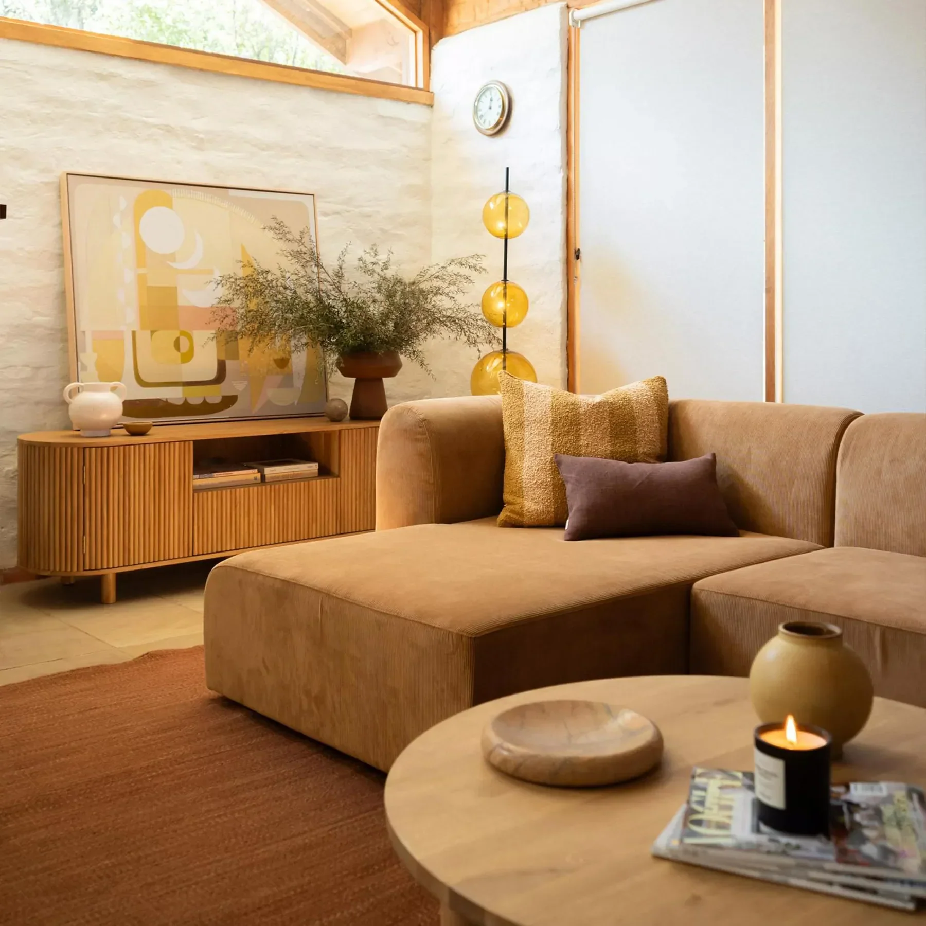 Berg 4 Seater LHF Chaise Sofa - Image 4