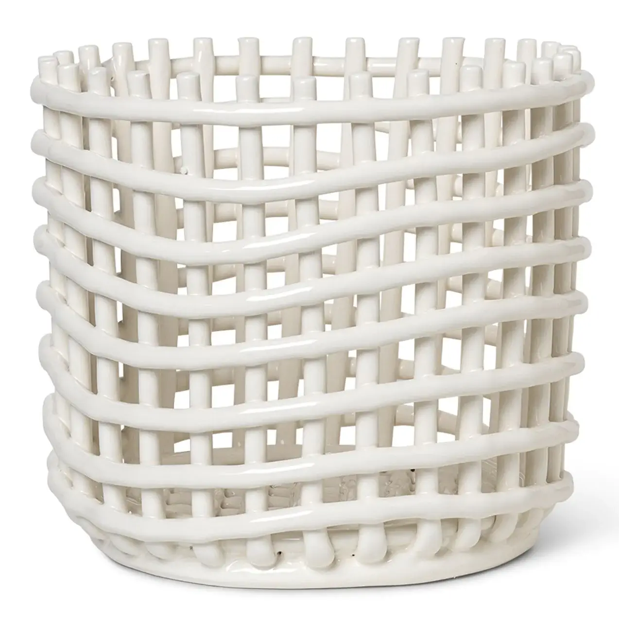 Ferm Living Ceramic Large Basket - Image 9