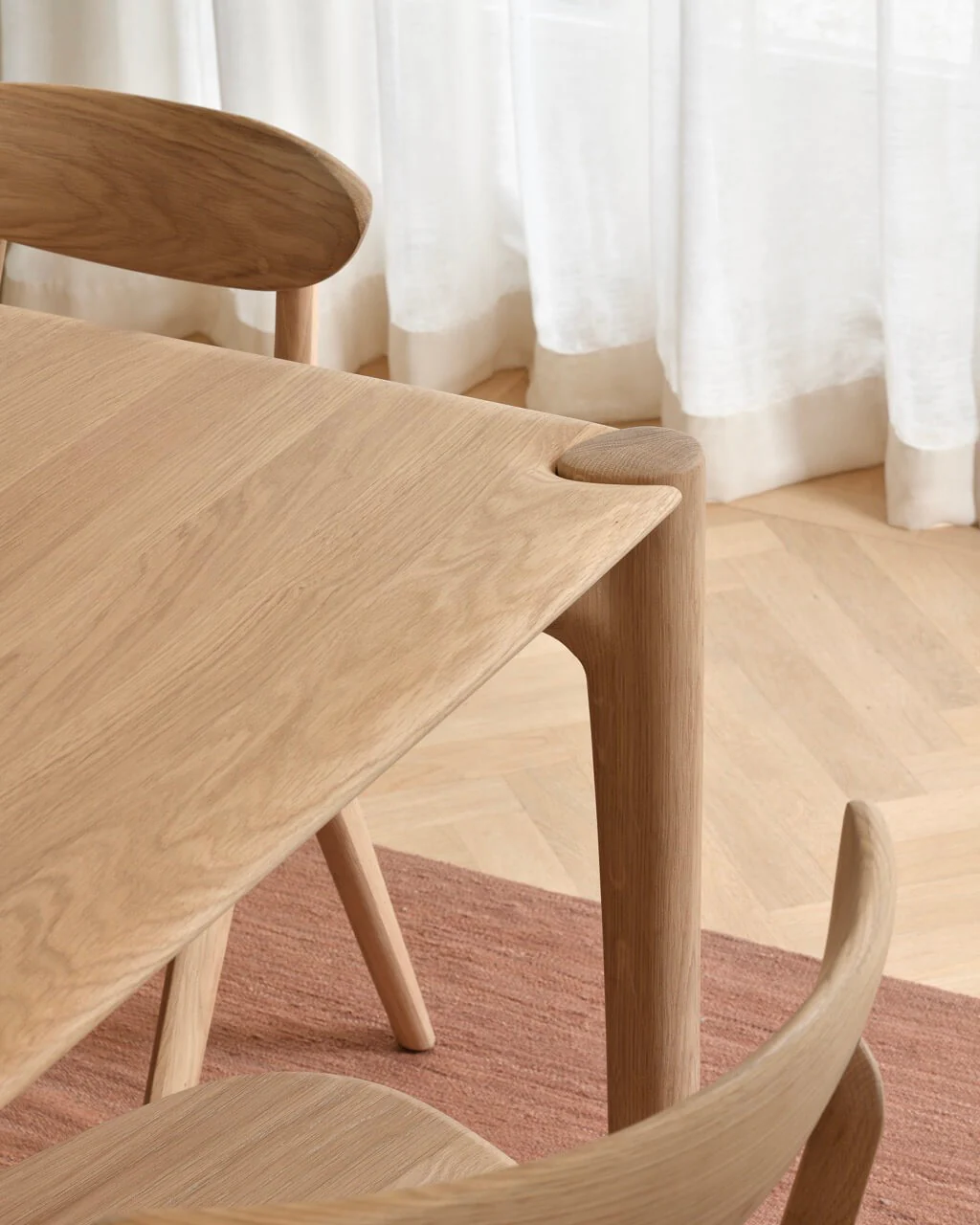 Ethnicraft Oak PI Dining Table - Image 4
