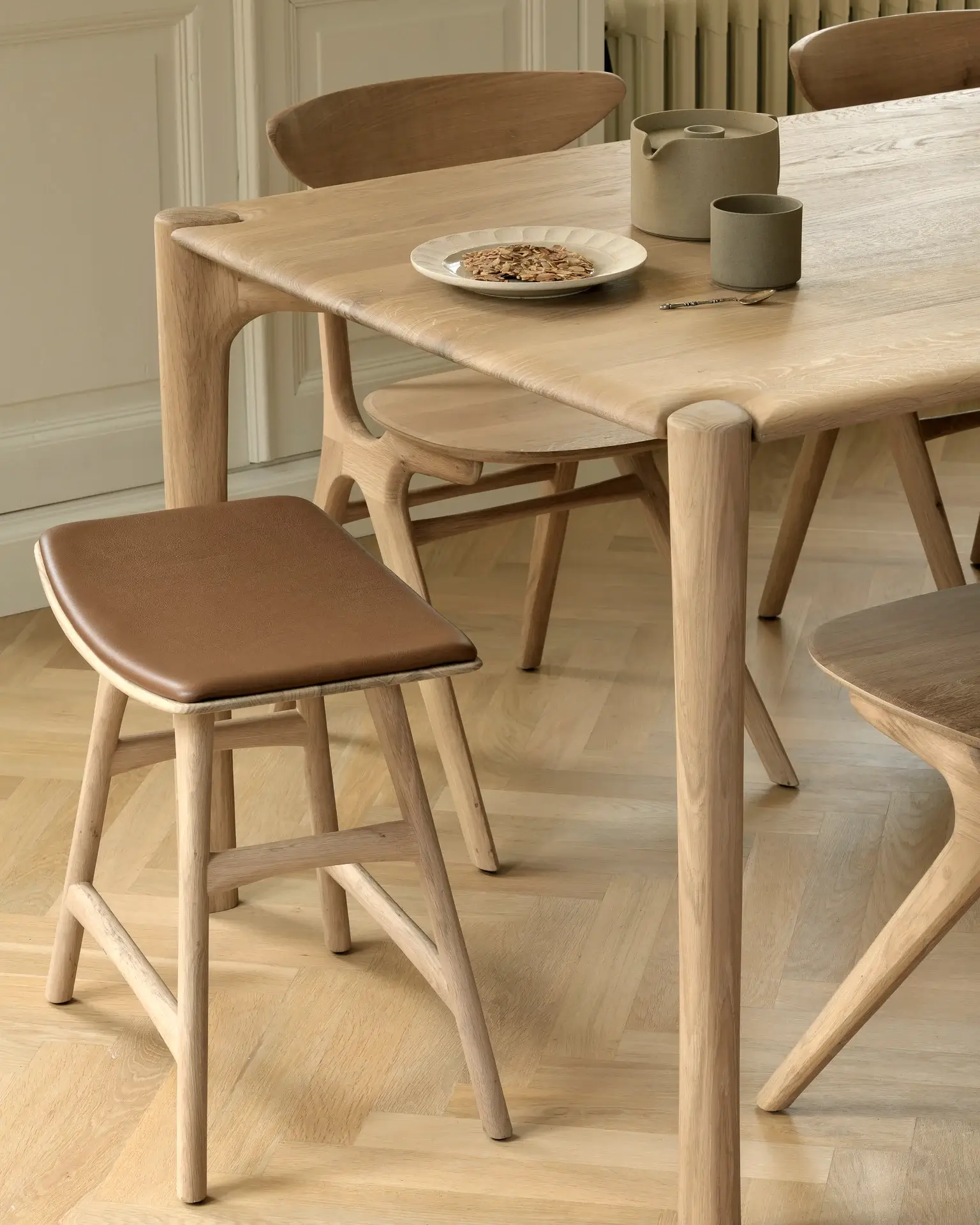 Ethnicraft Oak PI Dining Table - Image 5