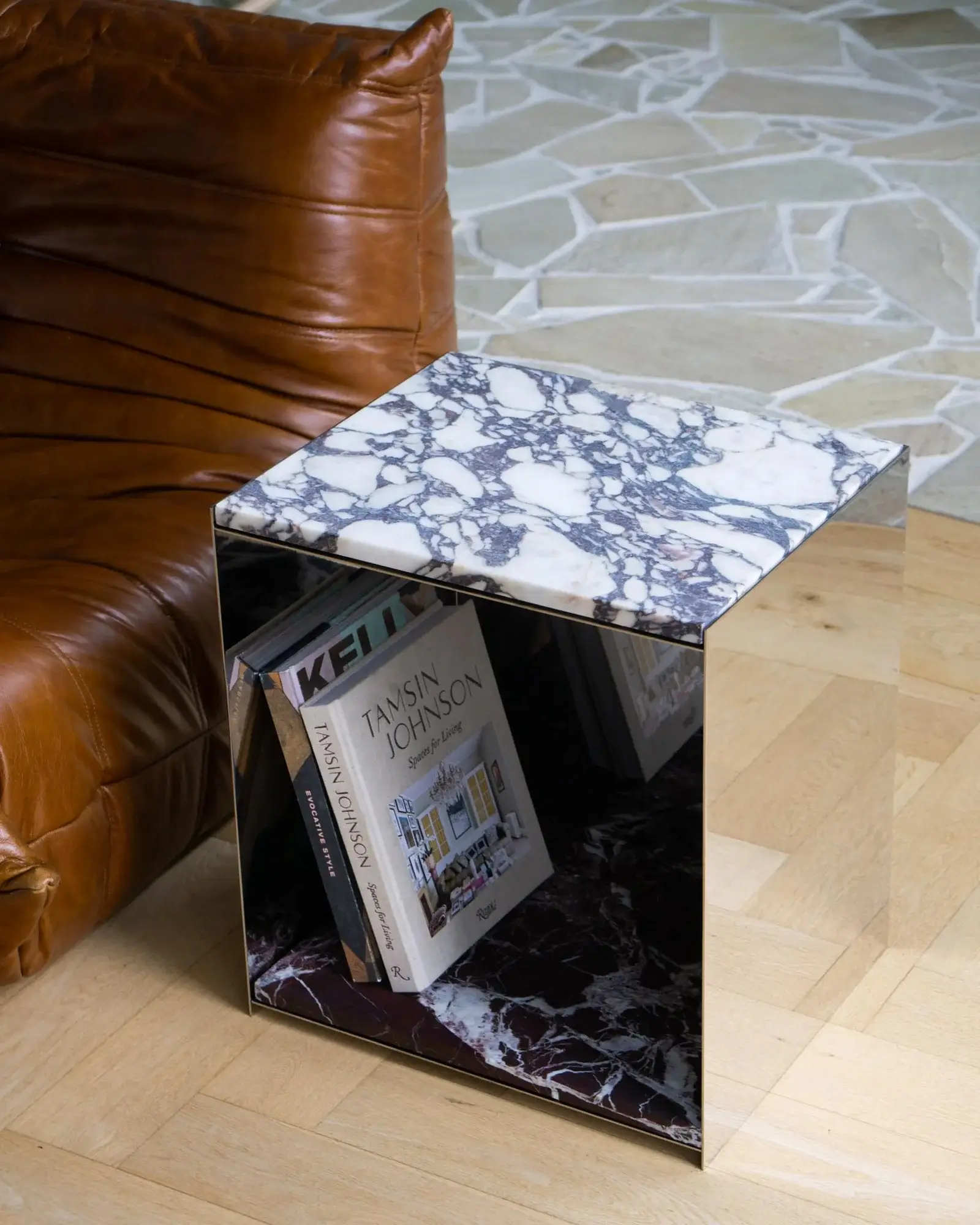 Milano Chrome Side Table - Image 2
