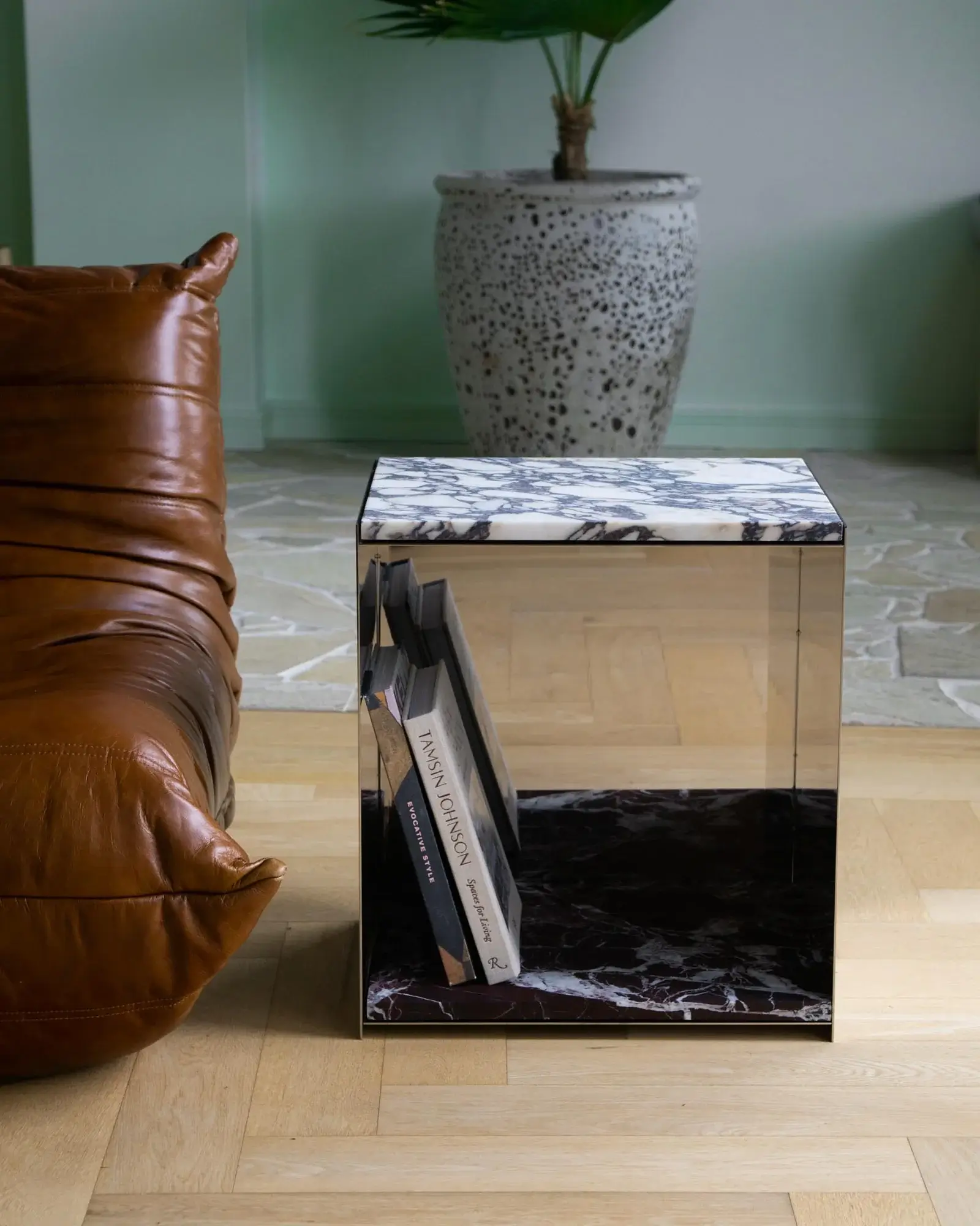 Milano Chrome Side Table - Image 4