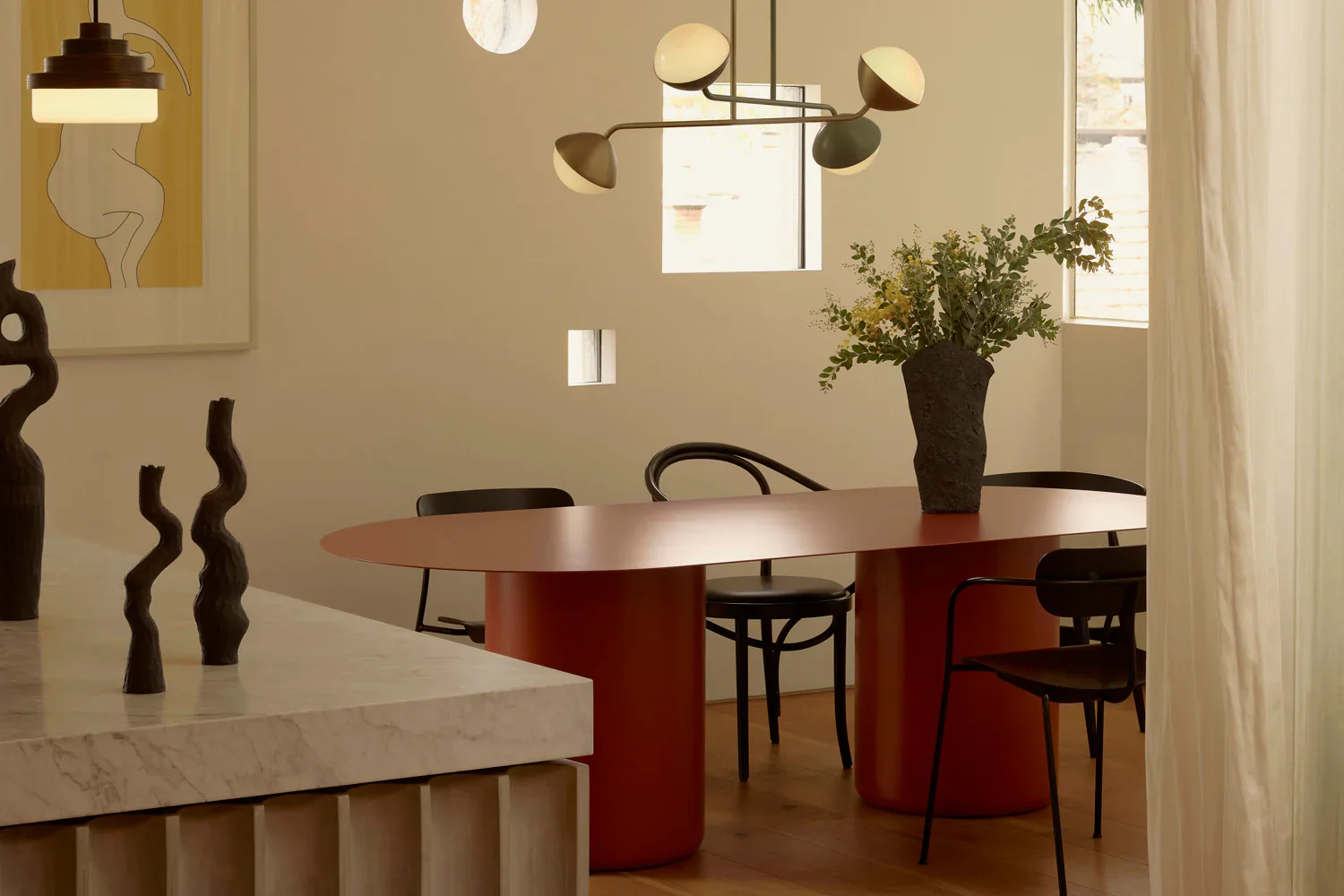 Sequence Oval Dining Table - Image 3