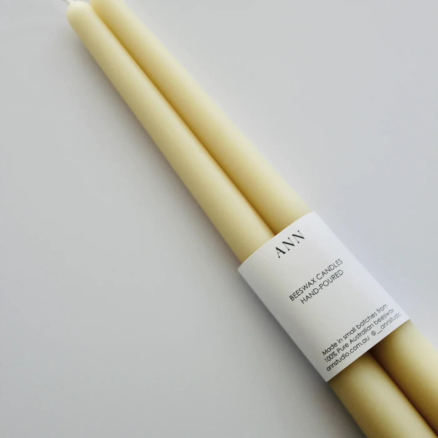 Tapered Candle Pair - Image 2